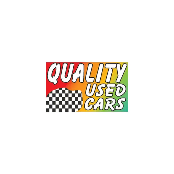 3 x 5 ft Quality Used Cars Flag design