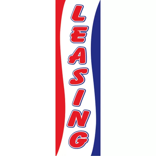 Leasing Drape Flag design