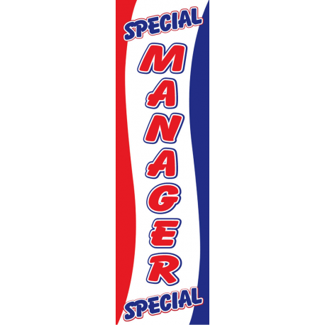 Manager Special Drape Flag