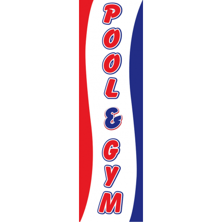 Pool & Gym Drape Flag