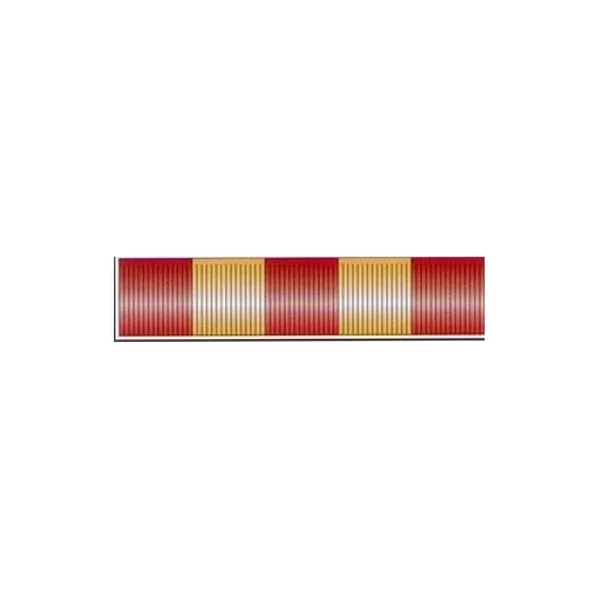 30 ft red & gold metallic hula fringe streamer