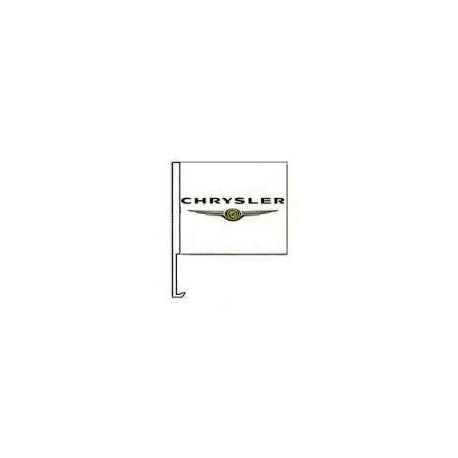 Chrysler Clip-On Car Flag. Qty 6