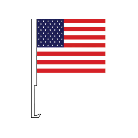 American Clip-On Car Flag. Qty 12
