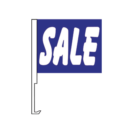Sale Clip-On Car Flag. Qty 6