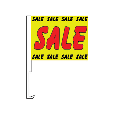 SALE SALE SALE Clip-On Car Flag. Qty 6
