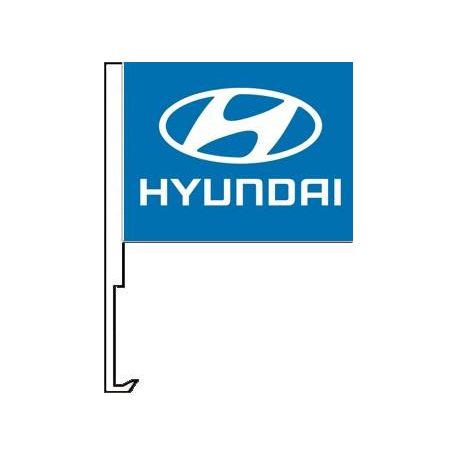 Hyundai Clip-On Car Flag. Qty 6