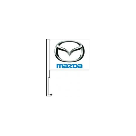 Mazda Clip-On Car Flag. Qty 6