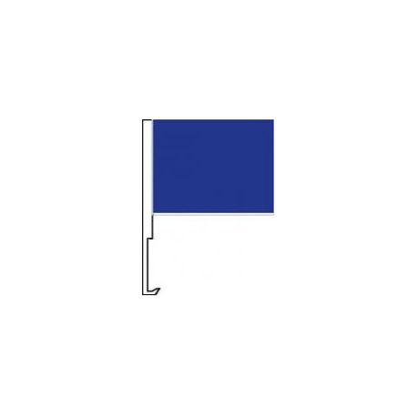 Blue Clip-On Car Flag. Qty 6