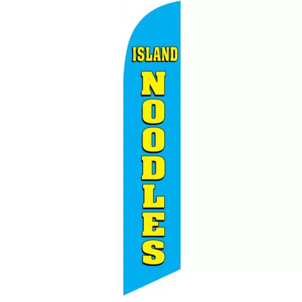 Custom Noodle Flag for Annie