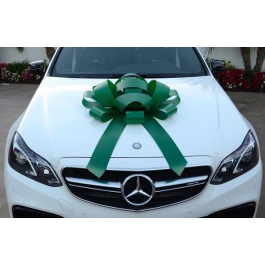 Giant Green Magnetic Car Bow - Large 30 inch Size