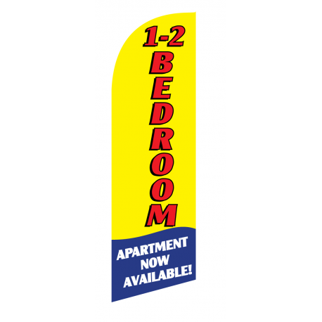 1 - 2 Bedroom Flag Kit Yellow With Pole And Spike Sre-9011