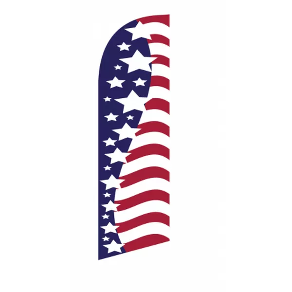 American Glory Vertical 6 ft feather flag