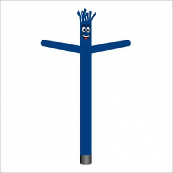 Blue Wind-Wiggler inflatable tube man with moving arms
