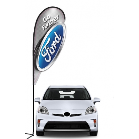 FORD 3D Double-sided Teardrop Flag Kit #969