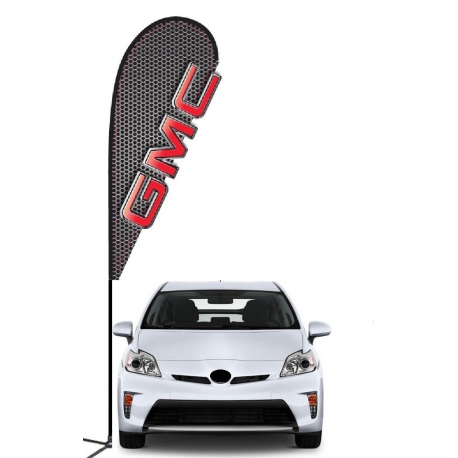 GMC 3D Double-sided Teardrop Flag Kit #969