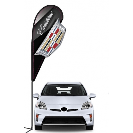 Cadillac 3D Double-sided Teardrop Flag Kit #969
