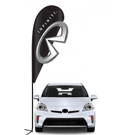 Infiniti 3D Double-sided Teardrop Flag Kit #969