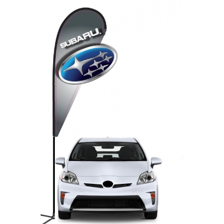 Subaru 3D Double-sided Teardrop Flag Kit #969
