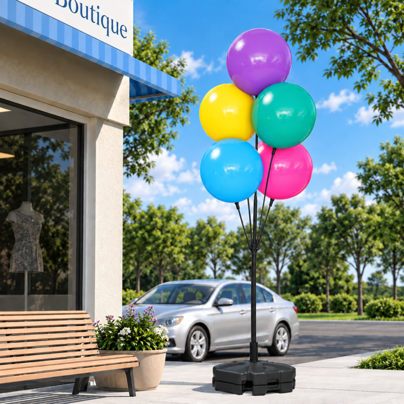 DuraBalloon five-balloon cluster kit with a single weighted base