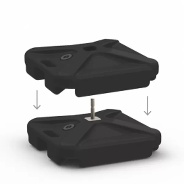 DuraBalloon weighted base double stand