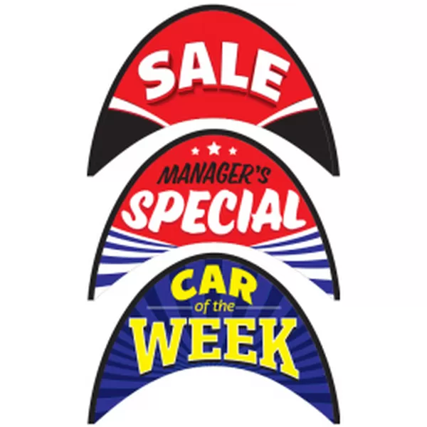 Car of the Week Replacement Arch Banner