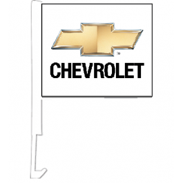 Chevrolet Clip-On Car Flag. Qty 6