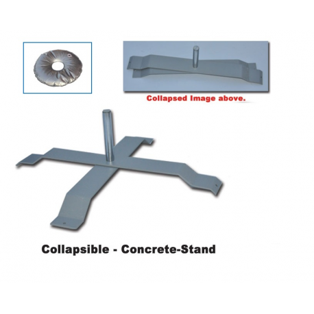 X-Stand Flagpole Holder with Weighted Bag