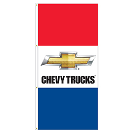 CHEVY TRUCKS Drape flag for Auto Dealers / Avenue Banner for Light Poles