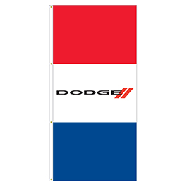 DODGE Drape flag for Auto Dealers / Avenue Banner for Light Poles
