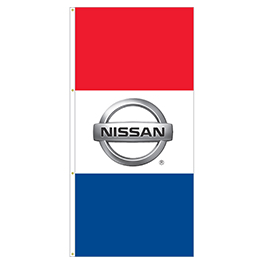 NISSAN Drape flag for Auto Dealers / Avenue Banner for Light Poles