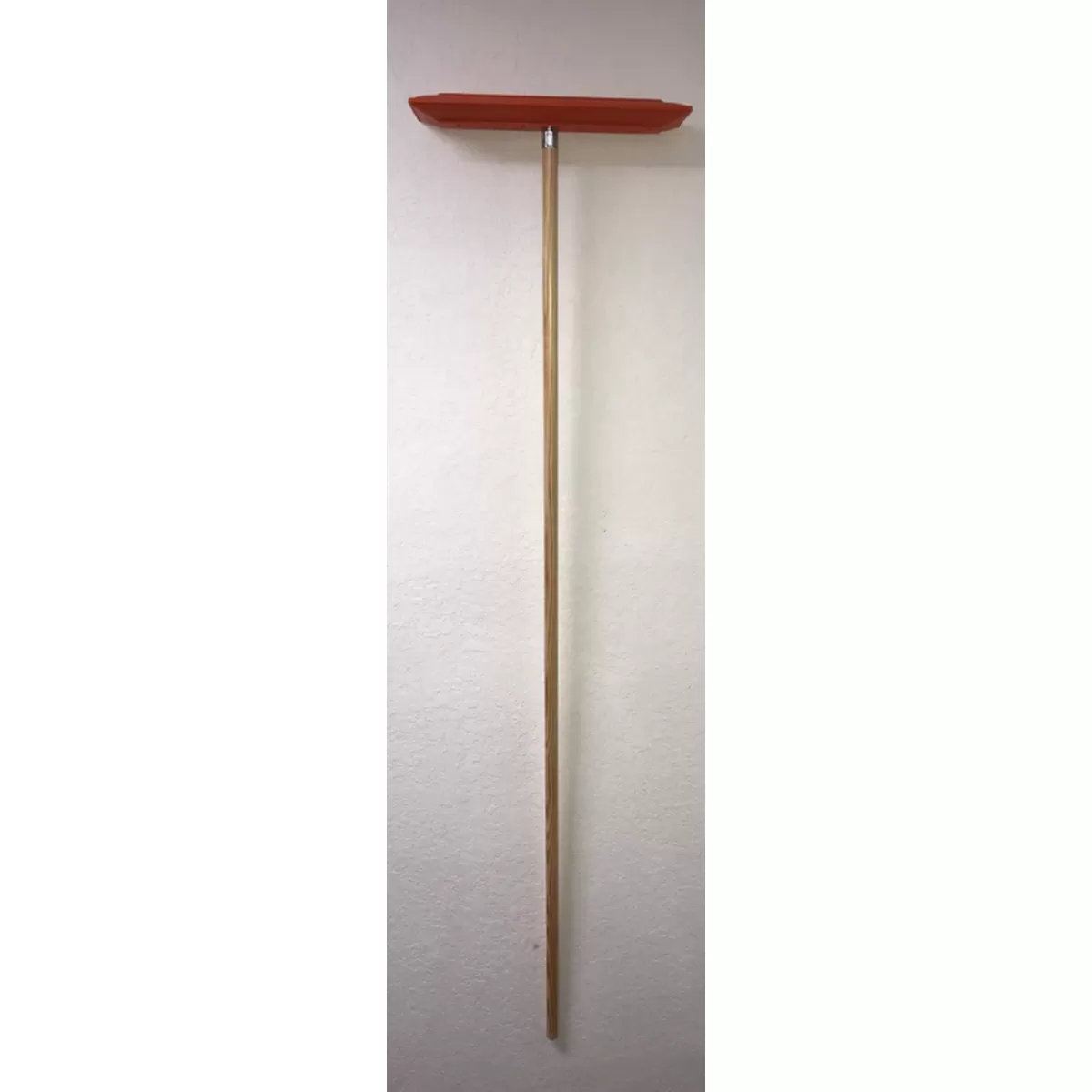 Shuttsco number 119 snow rake with 72-inch hardwood handle and 18-inch foam head