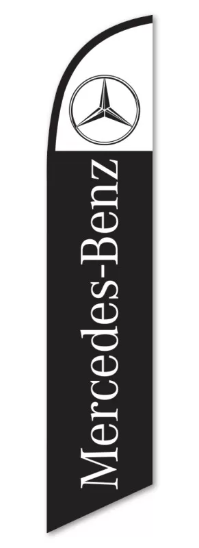 Mercedes Benz Feather Flag 4760.087