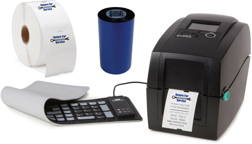 Godex Rt200i Oil Change Sticker Printer Bundle
