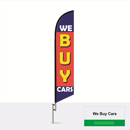 We Buy Cars Feather Flag - 5893sfb