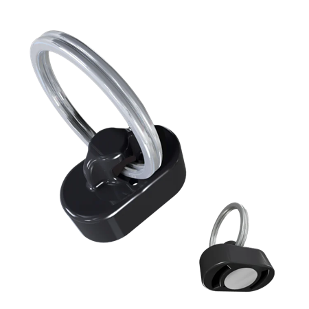 Heavy-Duty Ceiling Magnet with Hanging Ring – 7 lb Holding Capacity - Box of 10