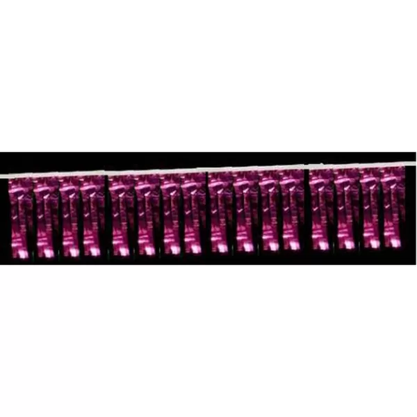100 ft purple metallic hula fringe streamer