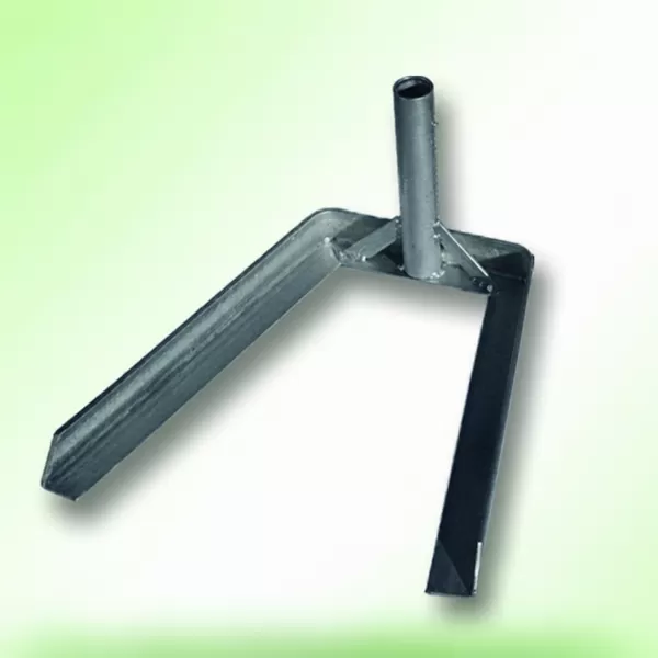 Wheel base flagpole holder for car tires